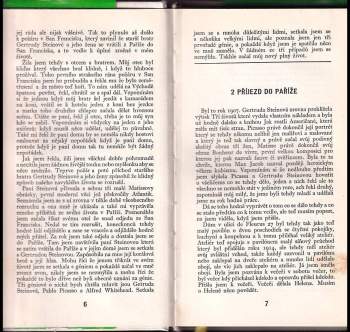 Gertrude Stein: Vlastní životopis Alice B. Toklasové