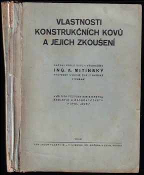 Vlastnosti konstrukčních kovů a jejich zkoušení