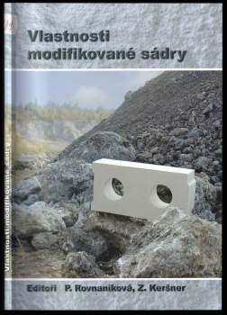 Vlastnosti modifikované sádry