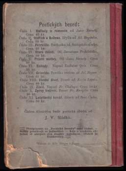 Eliška Krásnohorská: Vlašťovičky