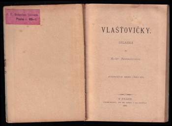 Eliška Krásnohorská: Vlašťovičky