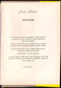 Jaroslav Havlíček: Vlčí kůže