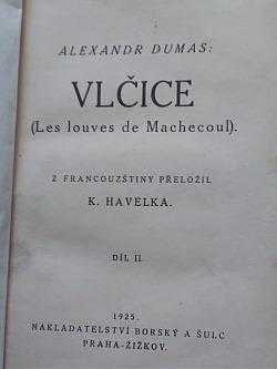 Alexandre Dumas: Vlčice