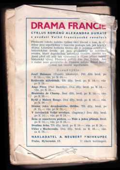 Alexandre Dumas: Vlčice z Machecoulu - román - díl II. - OBÁLKA ZDENĚK BURIAN