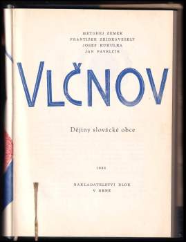 Metoděj Zemek: Vlčnov