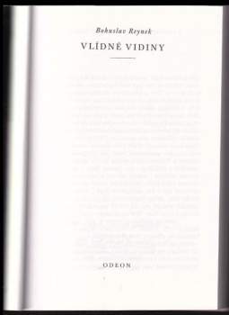 Bohuslav Reynek: Vlídné vidiny