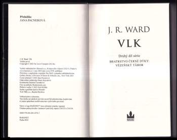 J. R Ward: Vlk
