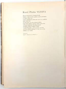 Karel Plicka: Vltava