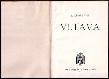 Emanuel Chalupný: Vltava