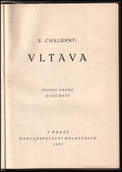 Emanuel Chalupný: Vltava