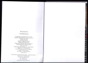 Brian Freeman: Vnitřní hlas
