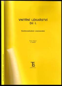 Vnitřní lékařství. Díl 1, Kardiovaskulární onemocnění