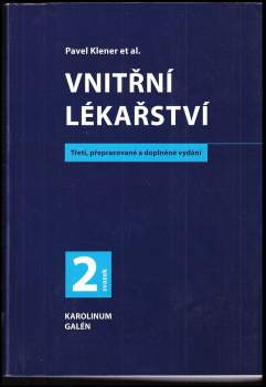 Pavel Klener: Vnitřní lékařství