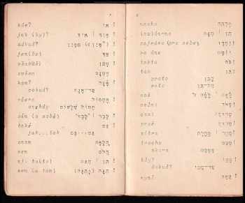 Slavomil Daněk: Vocabula hebraica primitiva - Grammatico ordine disposita