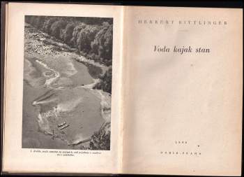 Herbert Rittlinger: Voda, kajak, stan