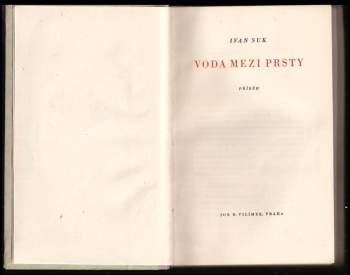 Ivan Suk: Voda mezi prsty