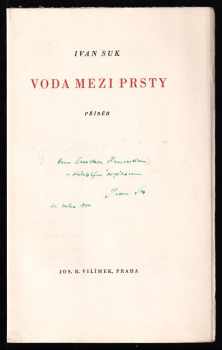 Ivan Suk: Voda mezi prsty