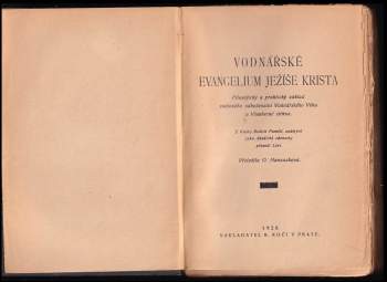 Vodnářské evangelium Ježíše Krista