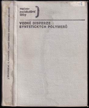 Leopold Formánek: Vodné disperze syntetických polymerů