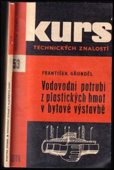 Vodovodní potrubí z plastických hmot v bytové výstavbě