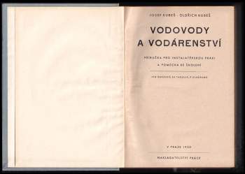 Jaroslav Roth: Vodárenství