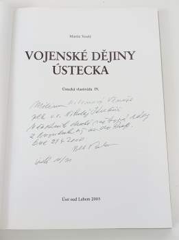 Martin Veselý: Vojenské dějiny Ústecka