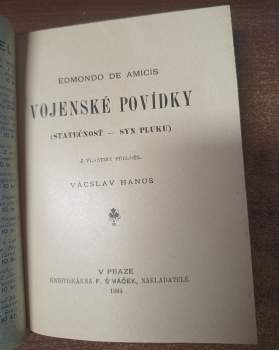 Edmondo De Amicis: Vojenské povídky