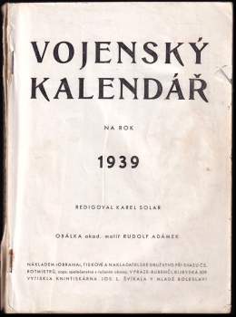 Karel Solar: Vojenský kalendář