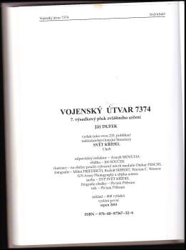 Jiří Dufek: Vojenský útvar 7374