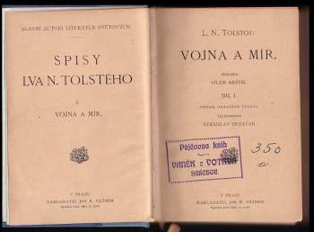 Lev Nikolajevič Tolstoj: Vojna a mír