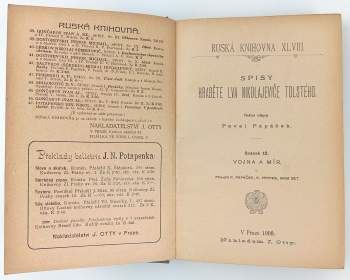 Lev Nikolajevič Tolstoj: Vojna a mír