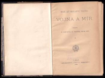 Lev Nikolajevič Tolstoj: Vojna a mír