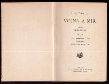 Lev Nikolajevič Tolstoj: Vojna a mír