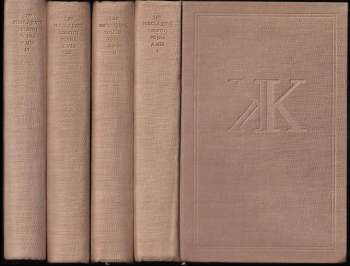 Lev Nikolajevič Tolstoj: Vojna a mír I - IV KOMPLET