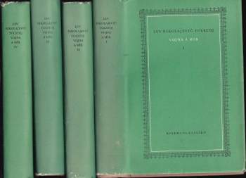 Vojna a mír I - IV KOMPLET