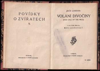 Volání divočiny : (The Call of the Wild)