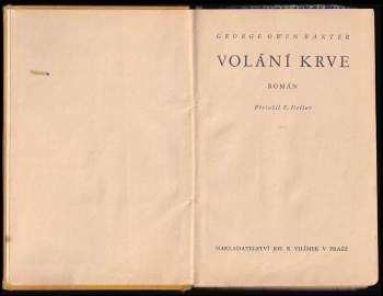George Owen Baxter: Volání krve