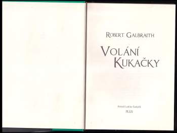 Robert Galbraith: Volání kukačky