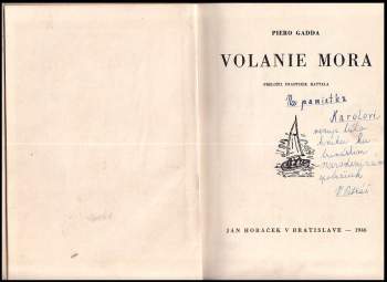 Piero Gadda Conti: Volanie mora