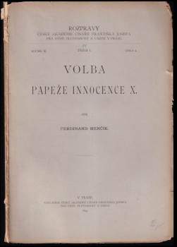 Volba Papeže Innocence X