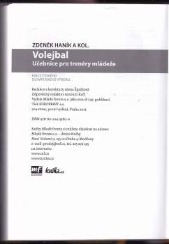 Zdeněk Haník: Volejbal