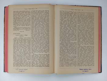 Volná myšlenka - roč. I, č. 7 - 11 (listopad - březen), roč II, č. 5 - 12 (září - duben), roč III, 1 - 5, 7, 10-11(chybí říjen, prosinec, leden), roč. IV, č. 1, 2, 5, 8, 12 + Volná škola roč III, č. 1 - 11 (chybí srpen, září), roč. IV, č. 1, 8, 11