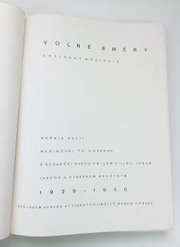 Max Švabinský: Volné směry, KOMPLETNÍ ROČNÍK  XXVII.