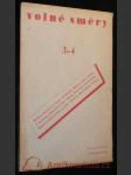 Volné směry - Ročník XXXI. - 1934 - 35