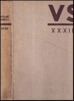 Volné směry - ročník XXXIII.