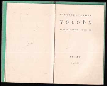 Vincenc Svoboda: Voloďa