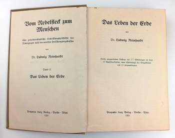 Ludwig Reinhardt: Vom nebelfleck zum menschen I.