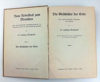 Ludwig Reinhardt: Vom nebelfleck zum menschen I.