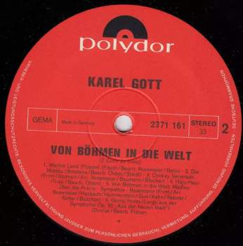 Karel Gott: Von Böhmen In Die Welt
