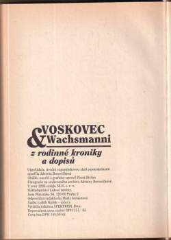 Jiří Voskovec: Voskovec & Wachsmanni